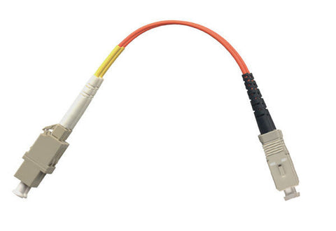 1FT LC Female to SC Male Adapter Cable - Multimode (62.5/125) - Duplex