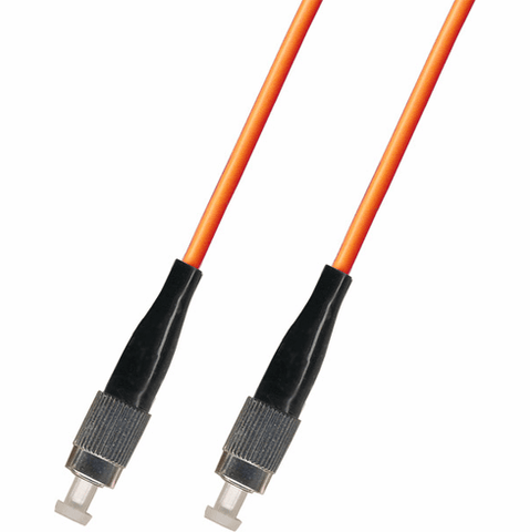 0.3m ( 1FT ) FC-FC Simplex Multimode Fiber Optic Cable 50/125 Plenum
