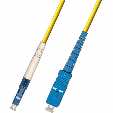 0.3m ( 1FT ) LC-SC Simplex Singlemode Fiber Optic Cable 9/125 LSZH