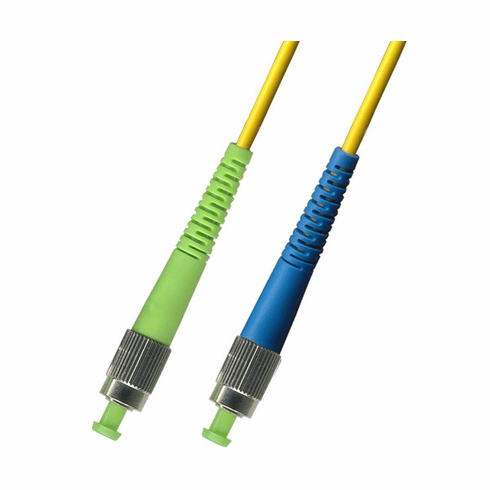 100M FC APC to FC UPC Simplex Singlemode Fiber Optic Cable 9/125