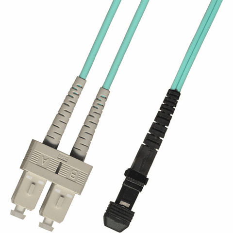 100M SC-MTRJ Duplex Multimode Fiber Optic Cable 50/125 10 Gigabit Riser (10GB)