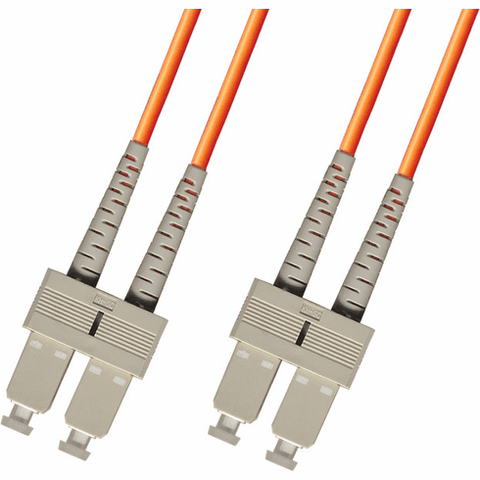 100M SC-SC Duplex Multimode Fiber Optic Cable 62.5/125 Indoor/Outdoor