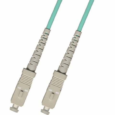 100M SC-SC Simplex Multimode Fiber Optic Cable 50/125 10 Gigabit LSZH (10GB)