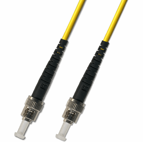 12M ST-ST Simplex Singlemode Fiber Optic Cable 9/125