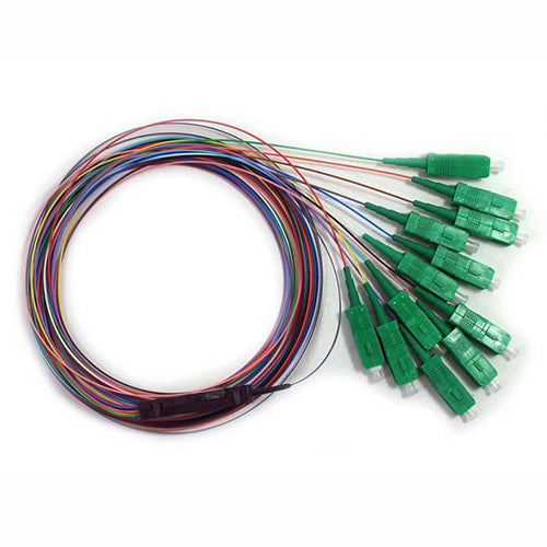 RiteAV Fiber Optic Pig Tail Cable , SC APC Ferrules to Pigtail , for T ...