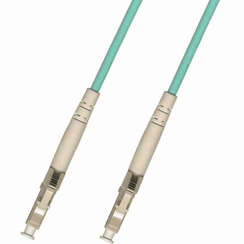 15M LC-LC Simplex Multimode Fiber Optic Cable 50/125 10 Gigabit Armored (10GB)
