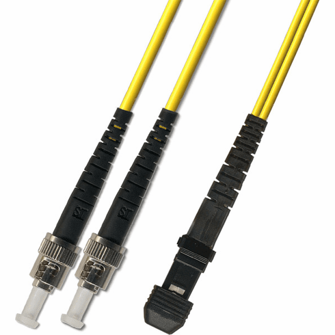 15M ST-MTRJ Duplex Singlemode Fiber Optic Cable 9/125 Armored