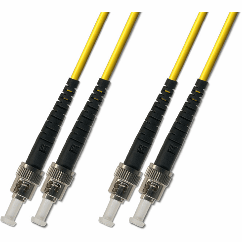 15M ST-ST Duplex Singlemode Fiber Optic Cable 9/125 Armored