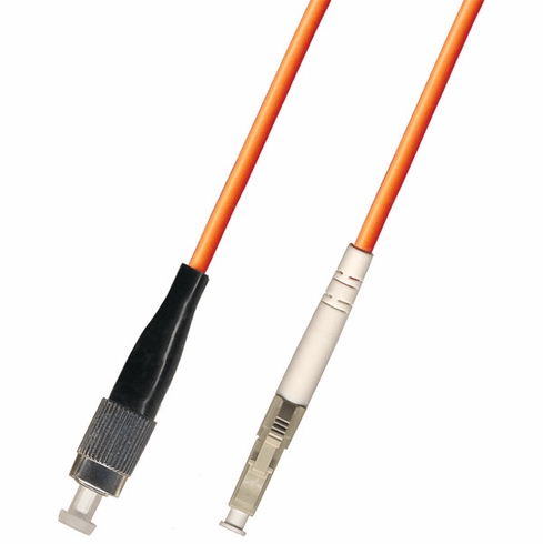 1M FC-LC Simplex Multimode Fiber Optic Cable 50/125 Armored