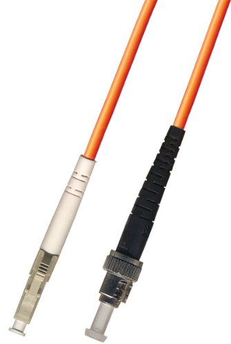10M - Multimode Simplex Fiber Optic Cable (50/125) - LC to ST