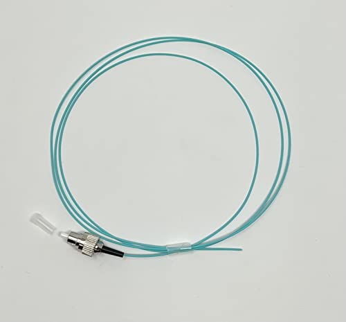 Ultra Spec Cables FC 10 GB Multimode 50/125 Simplex Pigtail Fiber Optic 1M - 0.9 mil 10 GIGABIT for Splice