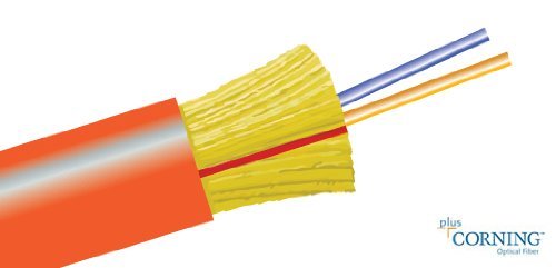 300FT Bulk Fiber Optic Cable Multimode 62.5/125 Duplex 300 ft