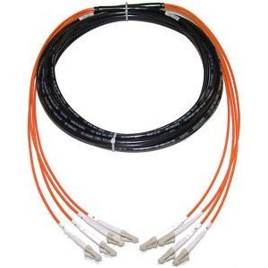 RiteAV - Direct Burial Outdoor Fiber Cable 62.5/125 LC-LC 100M