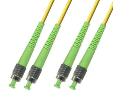 50M - Singlemode Duplex Fiber Optic Cable (9/125) - FC/APC to FC/APC
