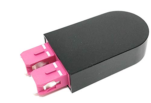 Ultra Spec Cables SC Fiber Optic 40Gb OM4 Multimode 50/125 Loopback Adapter Tester Cable - Magenta