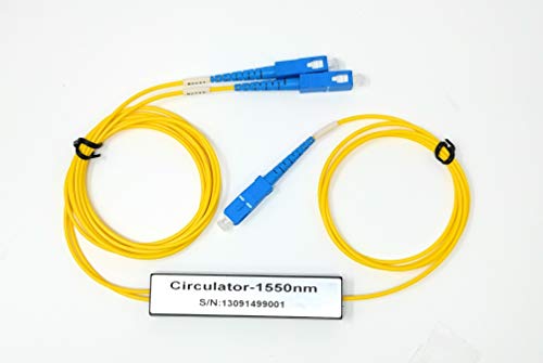 Ultra Spec Cables 1550nm WDM 3 Port Optical Circulator Cable 2.0mm SC/UPC - 1 Meter