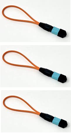 RiteAV - MPO/MTP Loopback Test Cable - Multimode OM1-3 Pack