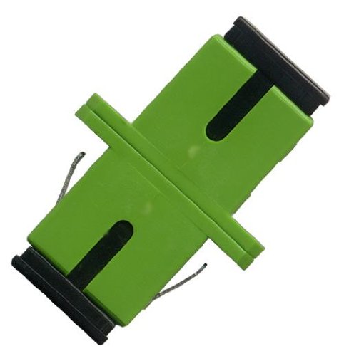 Ultra Spec Cables Fiber Optic Adapter SC to SC Singlemode Simplex APC