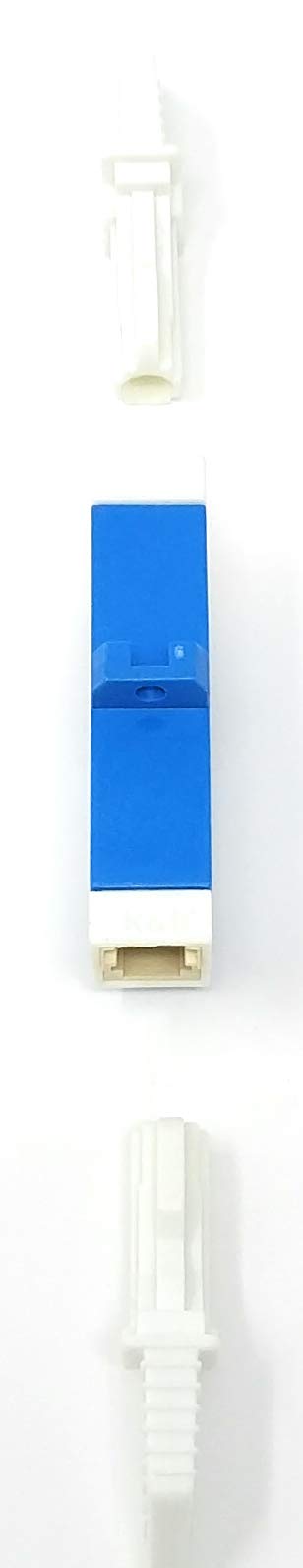 Fiber Optic Cable Adapter Coupler E2000-UPC to E2000-UPC Simplex Singlemode 5 Pack