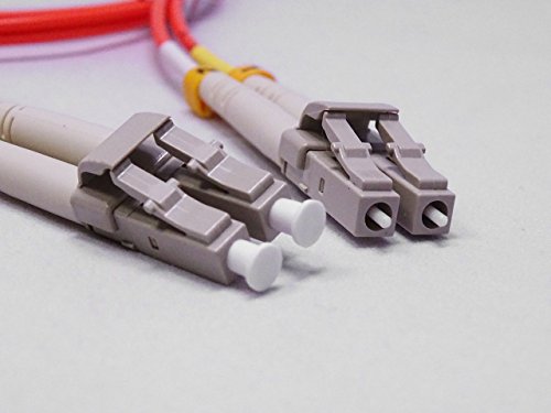2m 3.0 mil Lc to Lc Multimode Duplex Fiber Optic Cable (50/125)