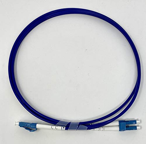 Ultra Spec Cables - Armored Singlemode Duplex PVC (OFNR) LC-UPC to LC-UPC 3.0mm Fiber Optic Cable - 30 Meter