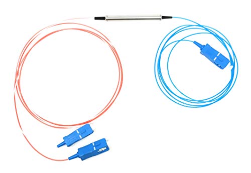 Ultra Spec Cables 1310nm WDM 3 Port Optical Circulator Cable 900um Loose Tube SC/UPC - 1 Meter