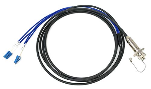 Ultra Spec Cables ODC Socket to LC-UPC Singlemode 4 Core TPU Cable - 5 Meter