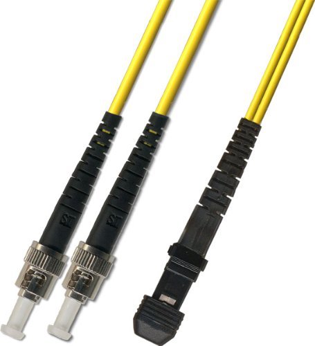 10M Singlemode Duplex Fiber Optic Cable (9/125) - MTRJ to ST