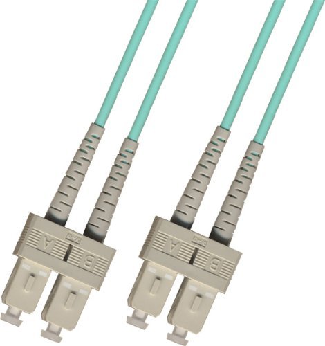 RiteAV - Direct Burial/Outdoor SC-SC (2-Strand) Fiber Optic Cable - OM3 Multimode (50/125) ((300 Meter))