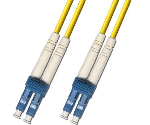 20 Meter Singlemode Duplex Fiber Optic Cable (9/125) - LC to LC - Yellow