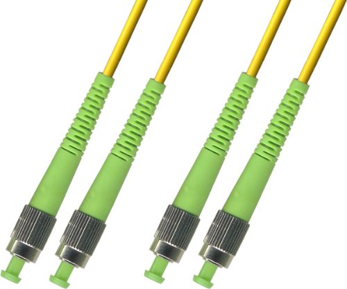 15M - Singlemode Duplex Fiber Optic Cable (9/125) - FC/APC to FC/APC