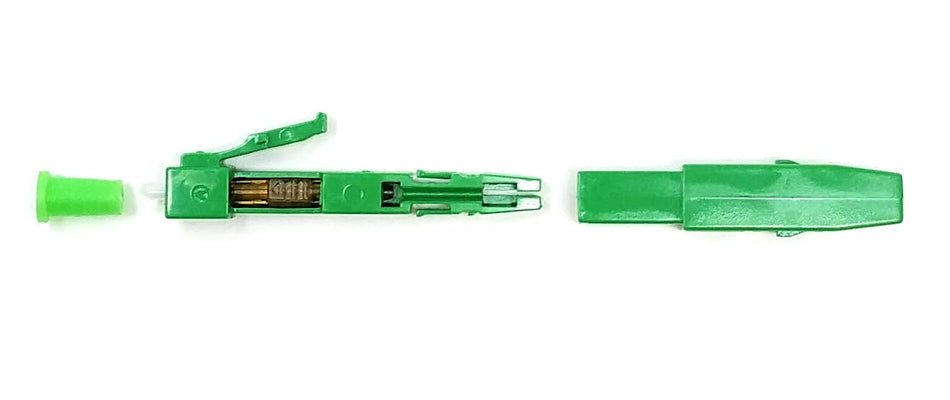 Ultra Spec Cables Field Installable LC-APC Singlemode 9/125 Connector for 0.9mm Cable (10 Pack)