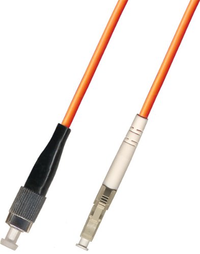 1M - Multimode Simplex Fiber Optic Cable (50/125) - FC to LC