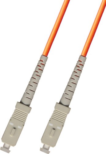 25M Multimode Simplex Fiber Optic Patch Cable Cord (62.5/125) - SC to SC