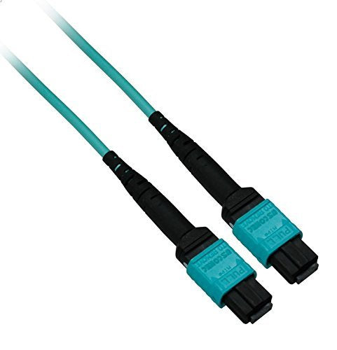 Ultra Spec - MTP 40Gb 50/125 OM4 Multimode Fiber Optic Cable Plenum (OFNP) 8 Strand Fiber - 20 Meter Female to Female Type B