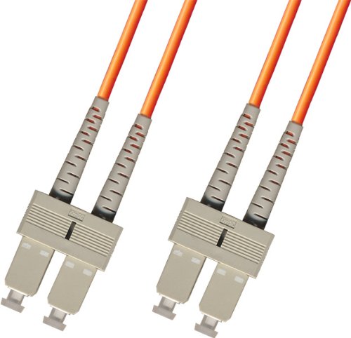 200 Meter OM2 Multimode Duplex Fiber Optic Cable (50/125) - SC to SC - Orange