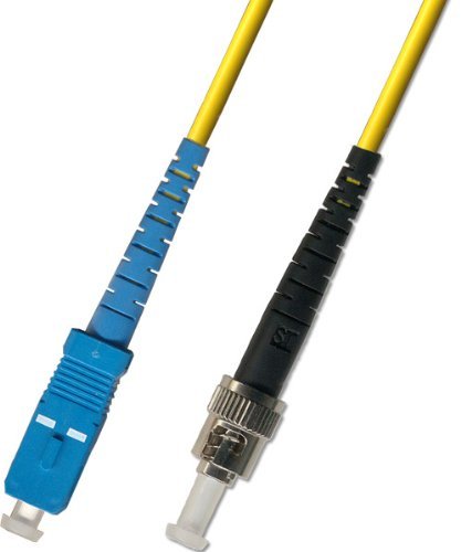 5M - Singlemode Simplex Fiber Optic Cable (9/125) - SC to ST