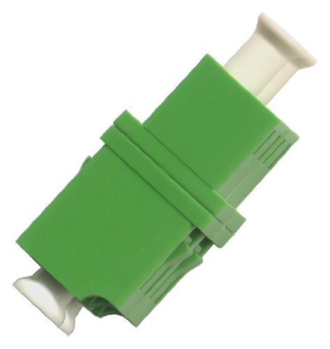 Fiber Optic Cable Adapter-Coupler LC-LC Singlemode Duplex APC [Green]