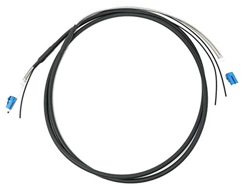 Ultra Spec Cables FTTA/CPRI Waterproof Armored LC-UPC Singlemode Duplex Outdoor Fiber Optic Cable - 50 Meter