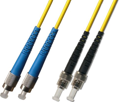 250M Singlemode Duplex Fiber Optic Cable (9/125) - FC to ST