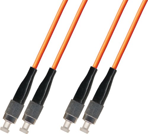15M Multimode Duplex Fiber Optic Cable (62.5/125) - FC to FC