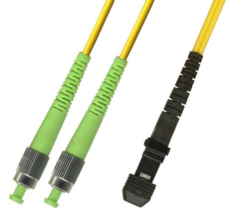 15M - Singlemode Duplex Fiber Optic Cable (9/125) - FC/APC to MTRJ/UPC