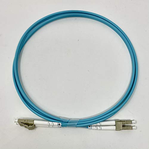 Ultra Spec Cables - Armored OM3 Multimode Duplex PVC (OFNR) LC-UPC to LC-UPC 3.0mm Fiber Optic Cable - 1 Meter