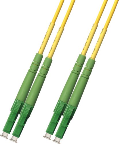 2M - Singlemode Duplex Fiber Optic Cable (9/125) - LC/APC to LC/APC