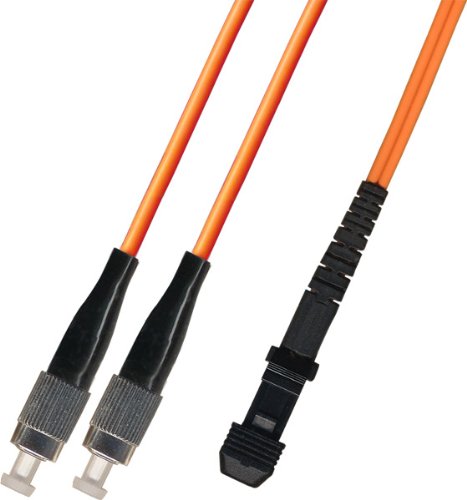 100M Multimode Duplex Fiber Optic Cable (50/125) - FC to MTRJ