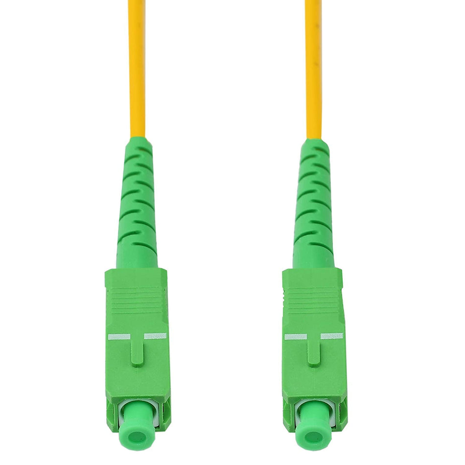 5M (15 Feet) - Singlemode Simplex Fiber Optic Cable (9/125) - SC/APC to SC/APC
