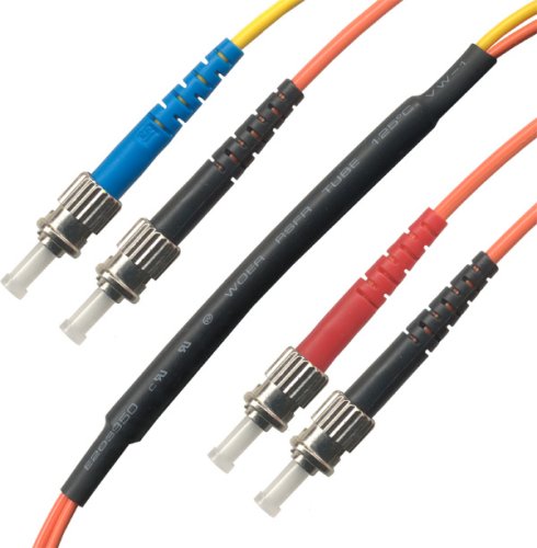 5M ST/ST Mode Conditioning Fiber Optic Cable (9/125-62.5/125)
