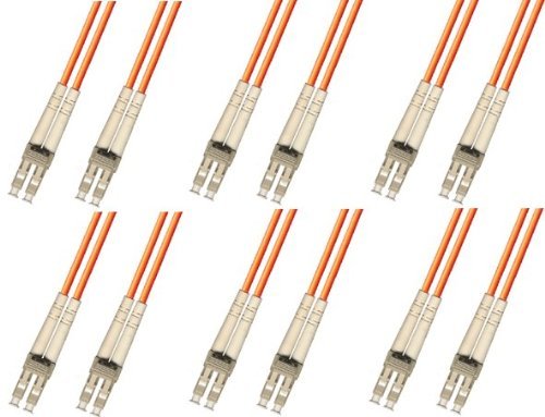 Fiber Optic Cable LC/LC (62.5/125) Multimode Duplex 1M (6 Pack)
