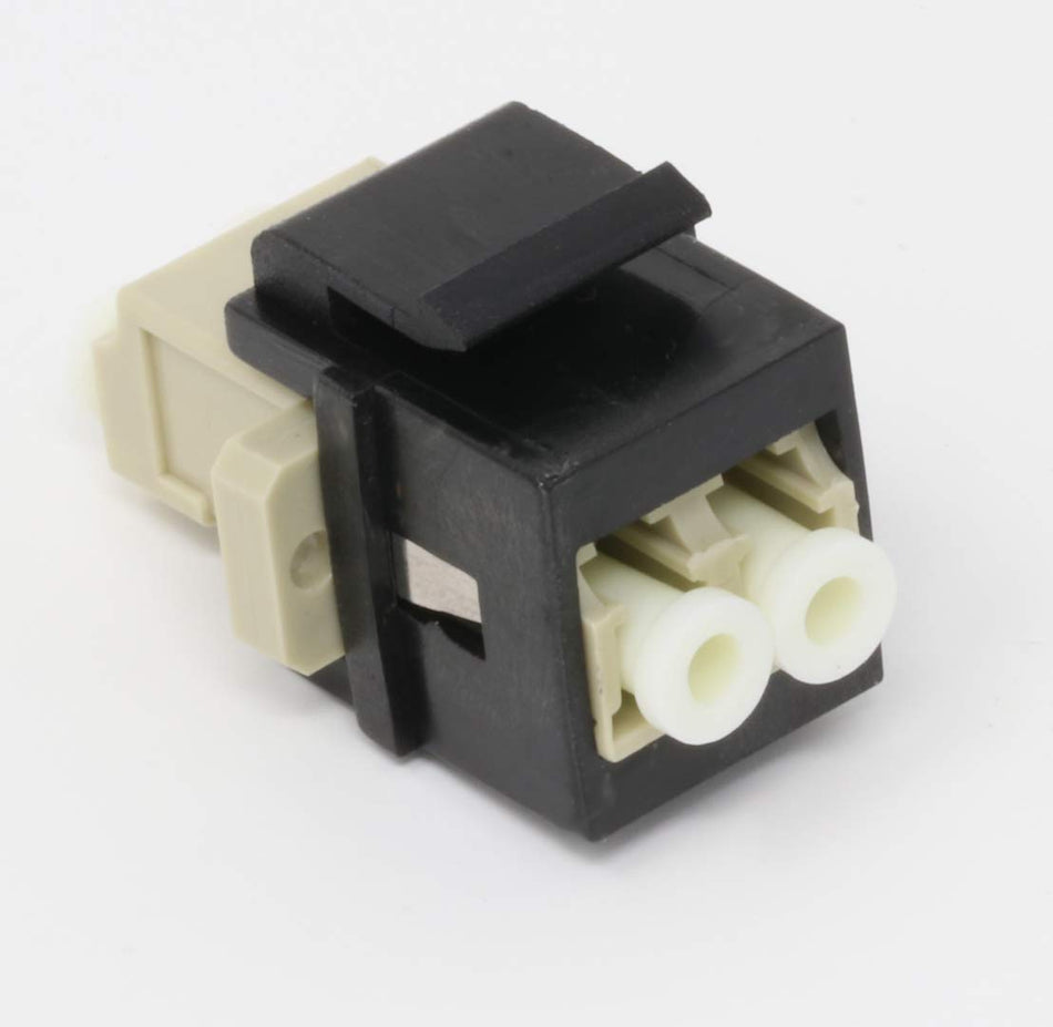 Fiber Optic Keystone Coupler Jack LC Duplex Multimode