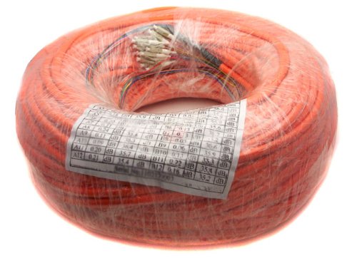 LC-LC 12-Strand 100M Multimode 62.5/125 Fiber Optic Cable Bunch with 0.9mm Connectors